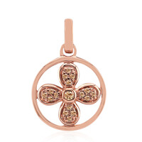Ciondolo in oro con Diamante Rose de France SI1 di Argyle