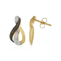 Orecchini in argento con Diamante I3 (I)