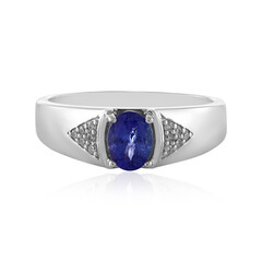 Anello in argento con Tanzanite