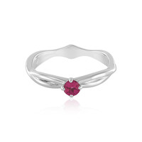Anello in argento con Rubellite