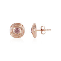 Orecchini in argento con Zircone Rosa (SAELOCANA)
