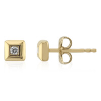 Orecchini in argento con Diamante SI1 (G)