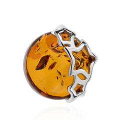Ciondolo in argento con Ambra Baltica