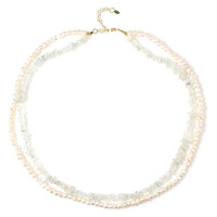 Collana in argento con Acquamarina Brasiliana