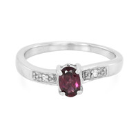 Anello in argento con Rodolite Brasiliana