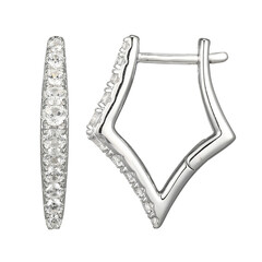 Orecchini in argento con Zircone