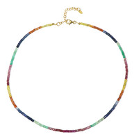 Collana in argento con Smeraldo Colombiano