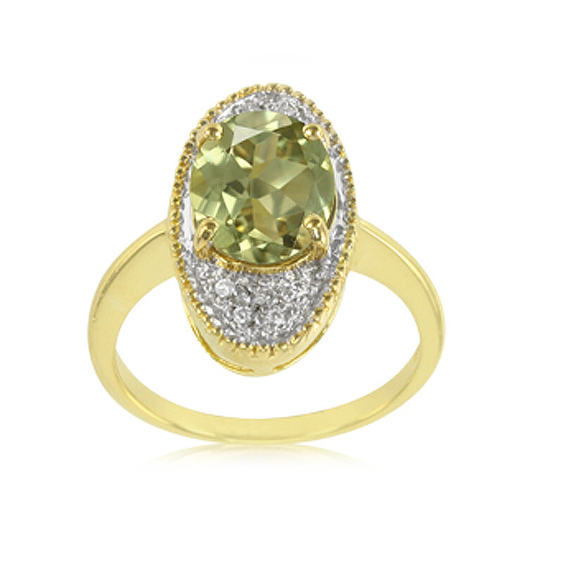 ANELLO IN ORO ROSA E AMETISTA - Diego Cataldi