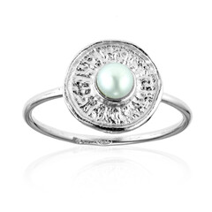 Anello in argento con Perla di Acqua Dolce (Joias do Paraíso)