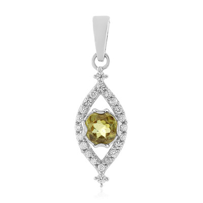 Ciondolo in argento con Sfene