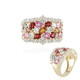 Anello in oro con Zaffiro Fancy (Adela Gold)