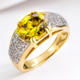 Anello in oro con Sfalerite Bulgara (Mark Kaufman)