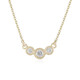 Collana in oro con Diamante IF (G) (de Melo)