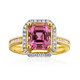 Anello in oro con Diasporo Rosa (AMAYANI)