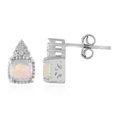 Orecchini in argento con Opale di Welo