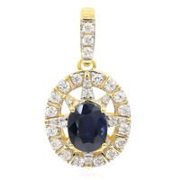 Ciondolo in oro con Zaffiro Blu (Remy Rotenier)