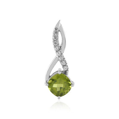 Ciondolo in argento con Peridoto