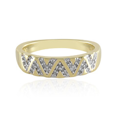 Anello in argento con Diamante I2 (I)