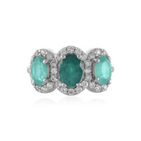 Anello in argento con Grandidierite