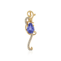 Ciondolo in argento con Tanzanite