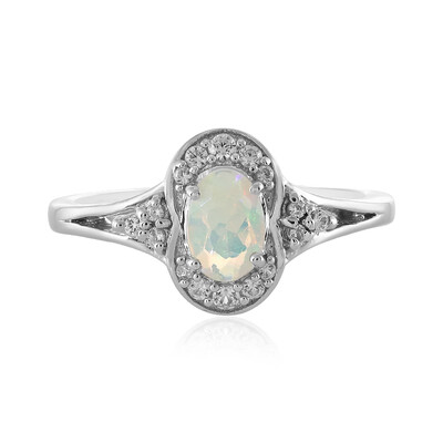 Anello in argento con Opale di Welo