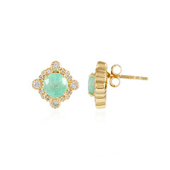 Orecchini in oro con Smeraldo Russo (AMAYANI)