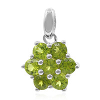 Ciondolo in argento con Idocrasio