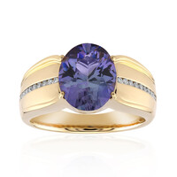 Anello in oro con Apatite Kunar (de Melo)