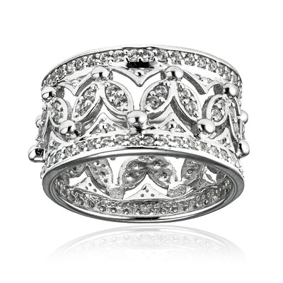 Anello in argento con Zircone