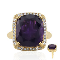 Anello in argento con Ametista del Marocco