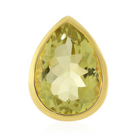Ciondolo in argento con Quarzo Limone
