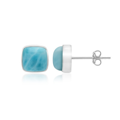 Orecchini in argento con Larimar