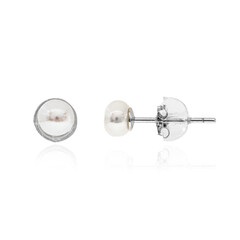 Orecchini in argento con Perla di Acqua Dolce