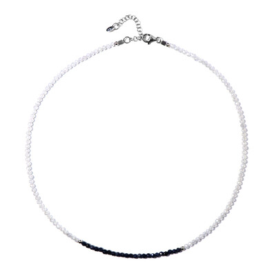 Collana in argento con Zaffiro Blu