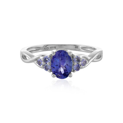 Anello in argento con Tanzanite