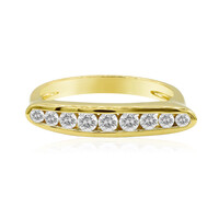 Anello in oro con Diamante IF (D)