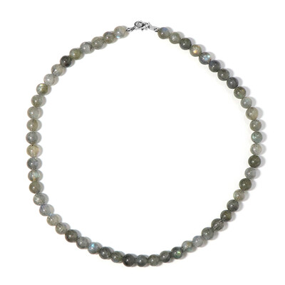 Collana in argento con Labradorite