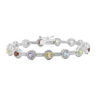 Bracciale in argento con Peridoto