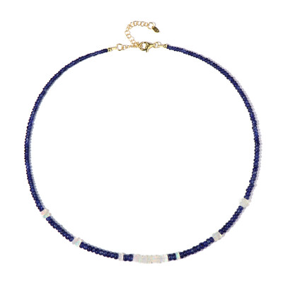 Collana in argento con Zaffiro Blu