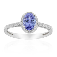 Anello in oro con Tanzanite AAA