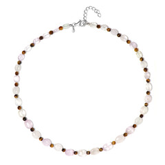 Collana in argento con Kunzite