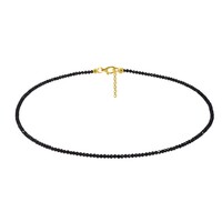 Collana in argento con Tormalina Nera