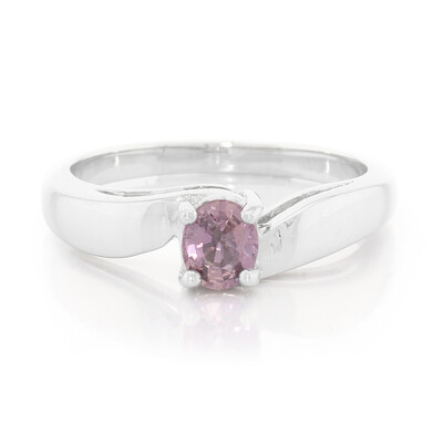Anello in argento con Zaffiro Ceylon Porpora (non riscaldato)