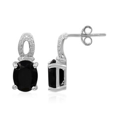 Orecchini in argento con Onice Nero