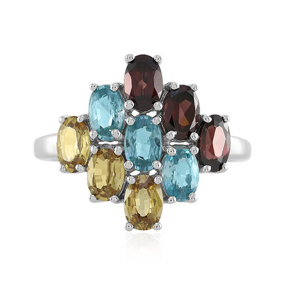 Anello in argento con Zircone Ratanakiri