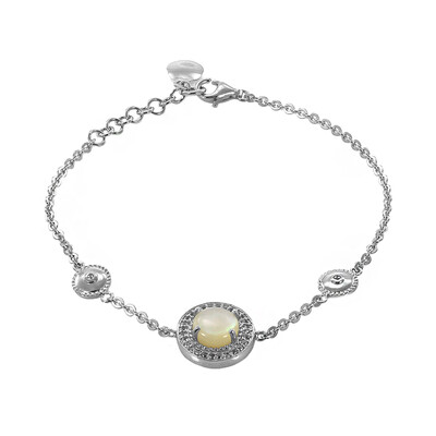 Bracciale in argento con Conchiglia Abalone
