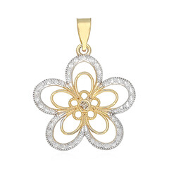 Ciondolo in oro con Diamante PK (H)