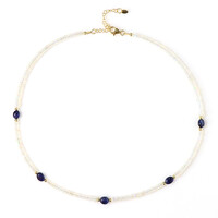 Collana in argento con Zaffiro Blu Bemainty (Riya)
