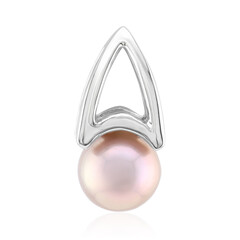 Ciondolo in argento con Perla Ming Porpora (TPC)