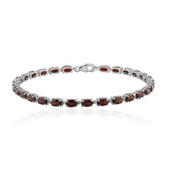 Bracciale in argento con Granato